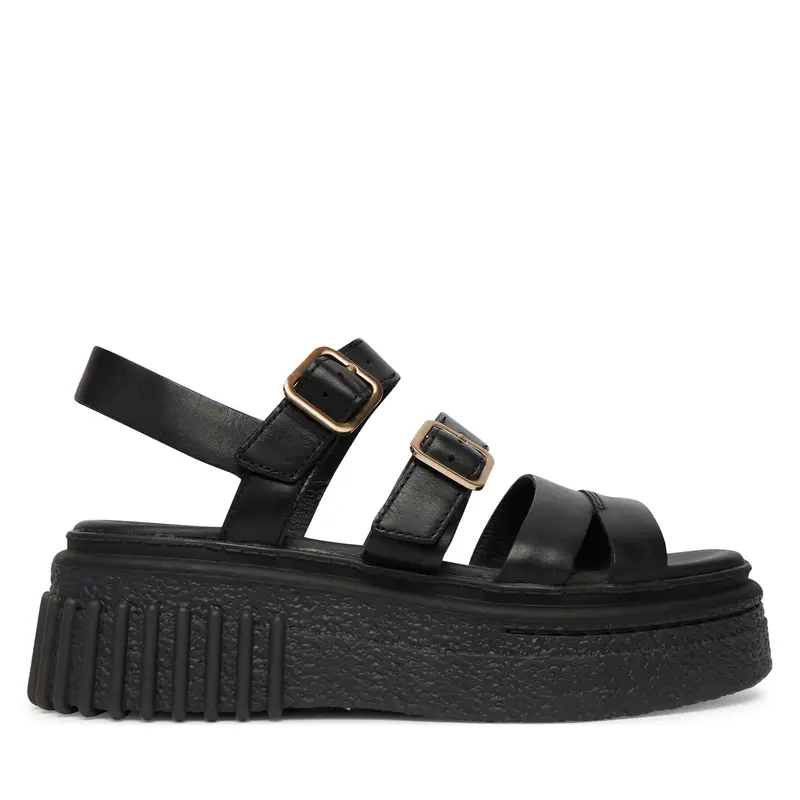 Sandali Clarks Evamar Strap 26185888 Nero