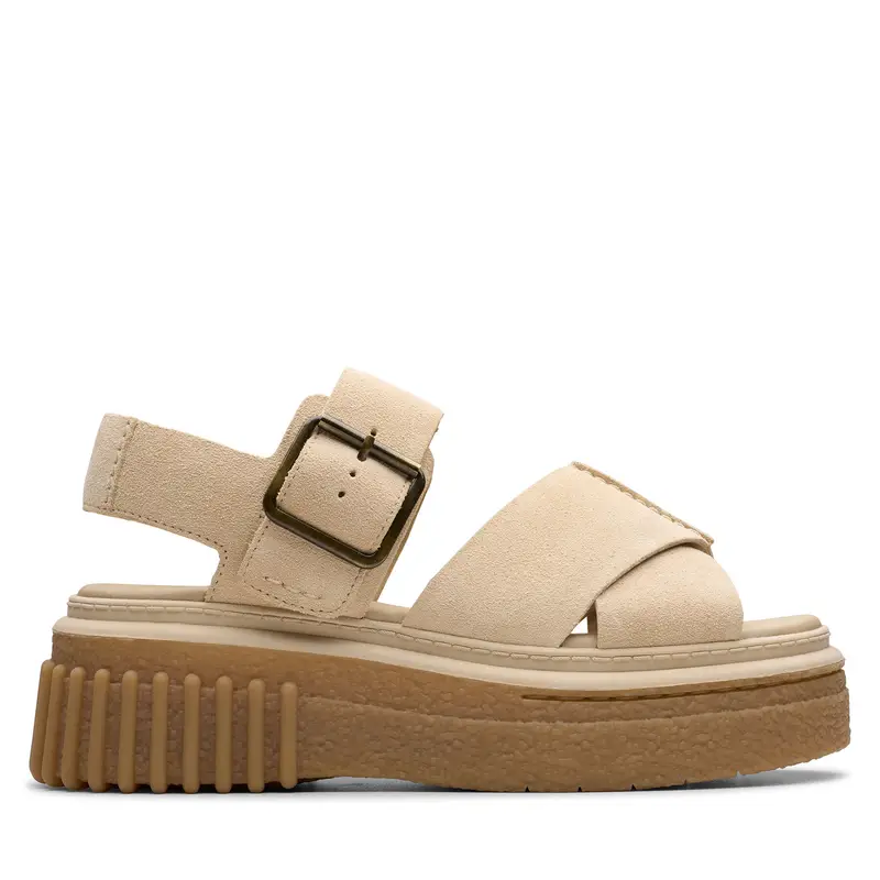 Sandali Clarks Evamar Wish 26181202 Beige