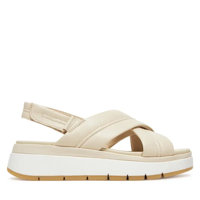 Sandali Clarks Tuscan Cross 26181470 Écru Écru