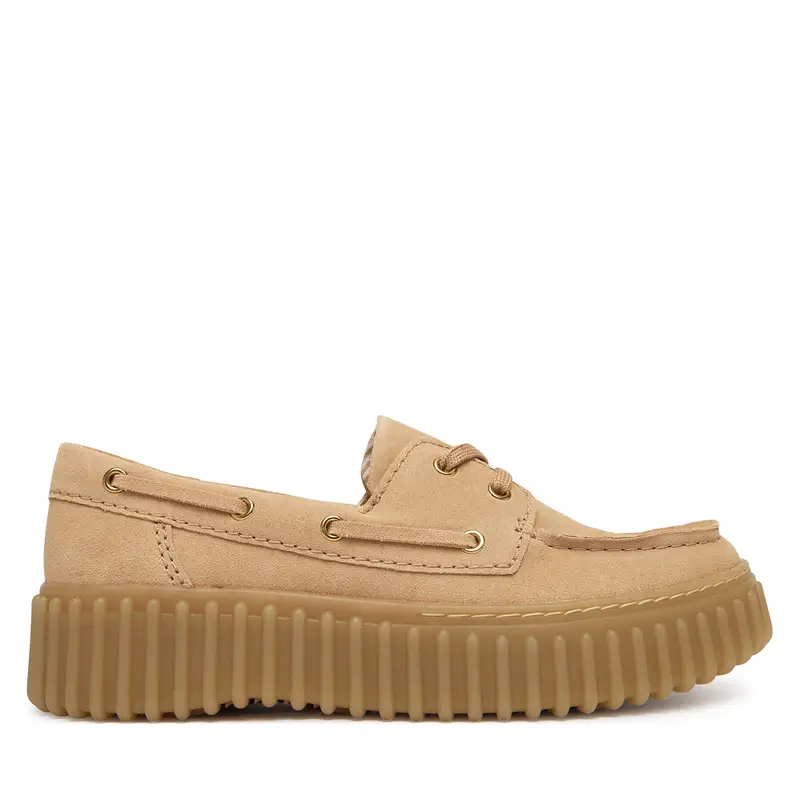 Scarpe basse Clarks Torhill Boat 26186301 Beige
