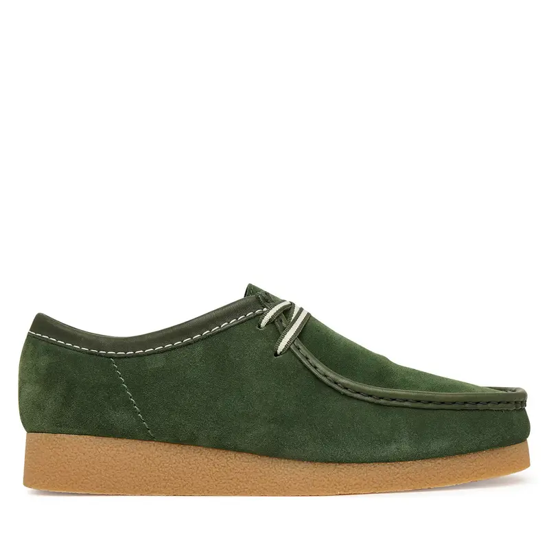 Scarpe basse Clarks Wallabee EVO 26186170 Verde