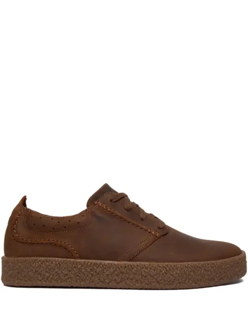 Clarks Sneakers Uomo Marrone in Pelle