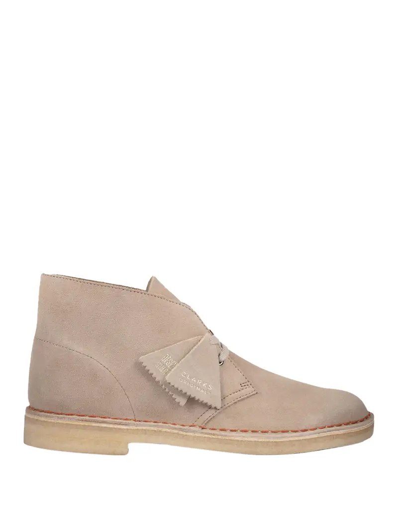 stivaletto clarks desert boot da uomo - beige
