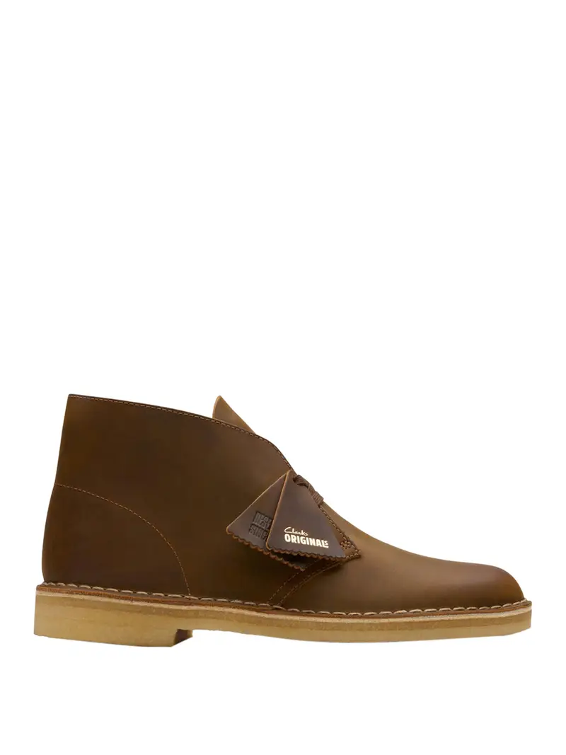 stivaletto clarks desert boot da uomo - marrone