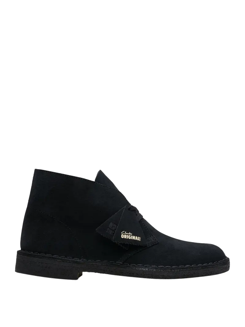 stivaletto clarks desert boot da uomo - nero