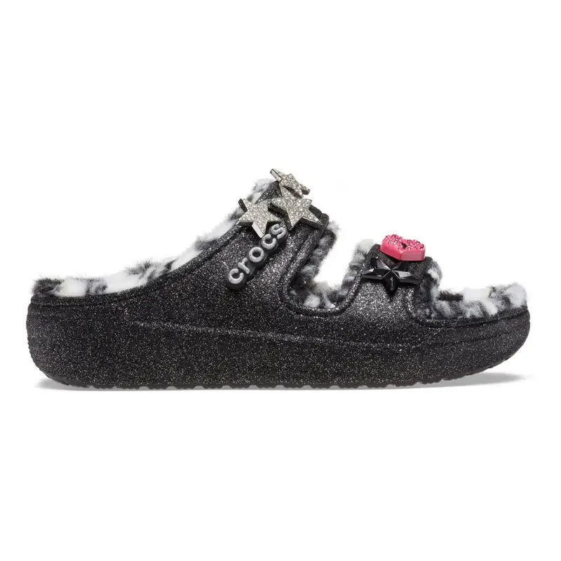 Classic cozzzy disco glitter sandal w