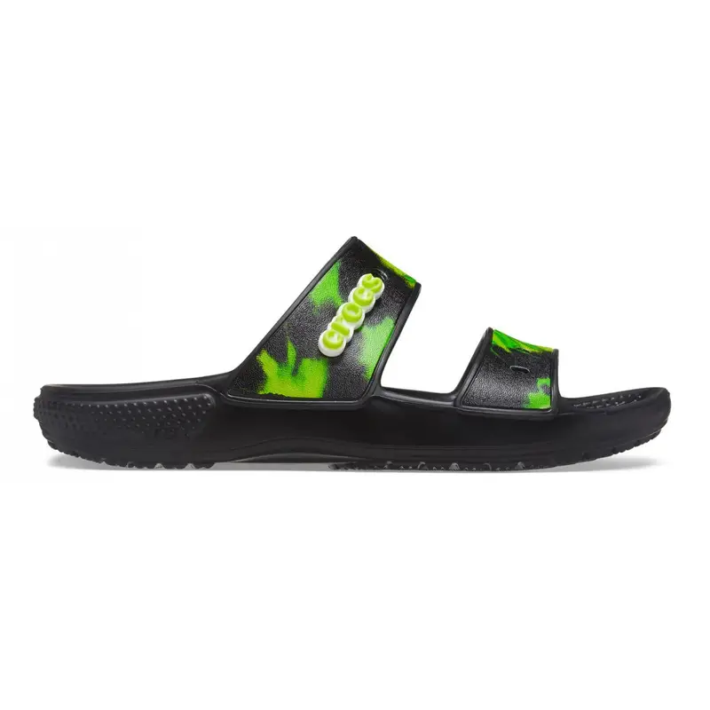 Classic crocs tie dye graphic sandal