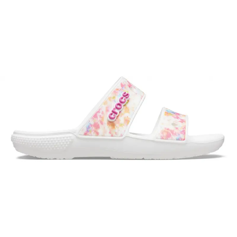 Classic crocs tie dye graphic sandal