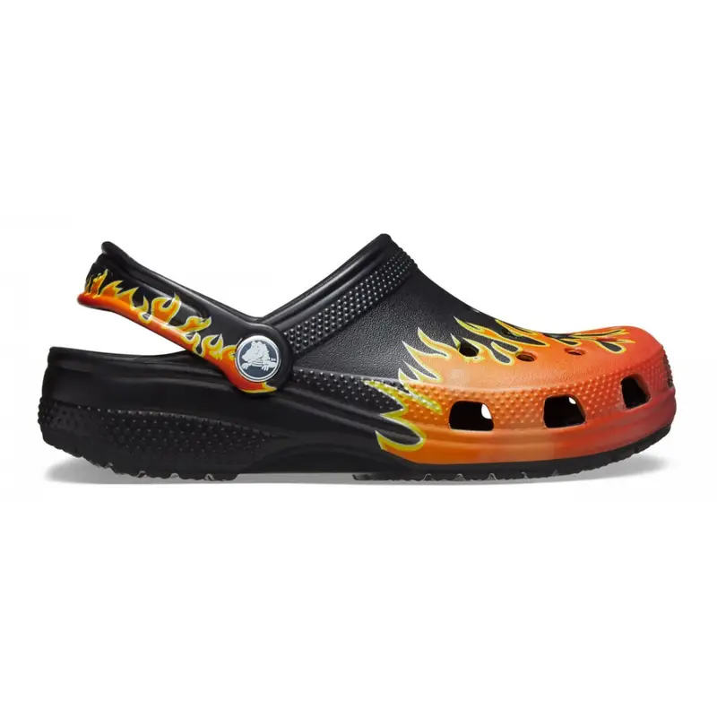 Classic flames clog t