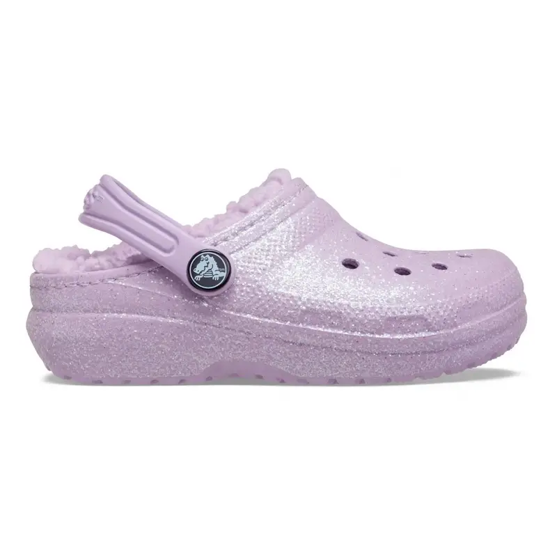 Classic glitter lined clog k