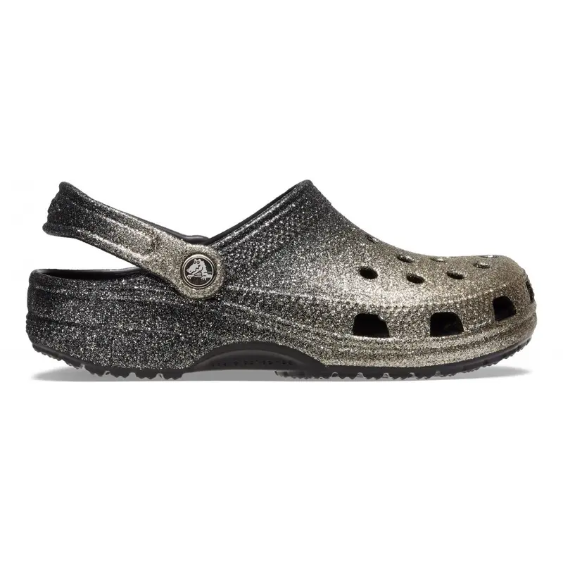 Classic glitter ombre clog w