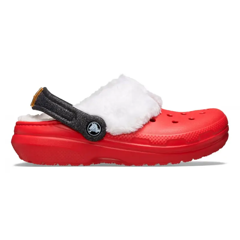 Classic lined santa clog toddler
