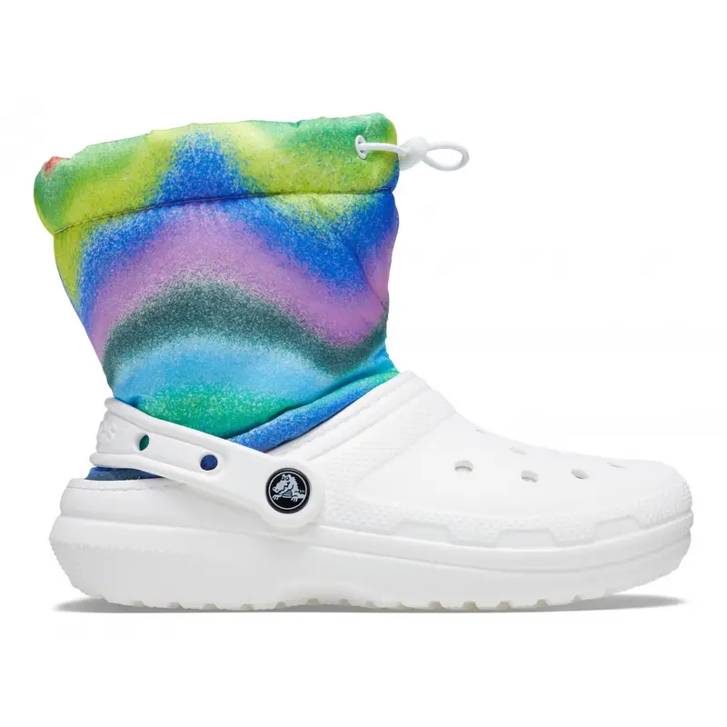 Classic lined spray dye boot kid