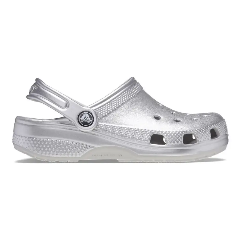 Classic metallic clog kid
