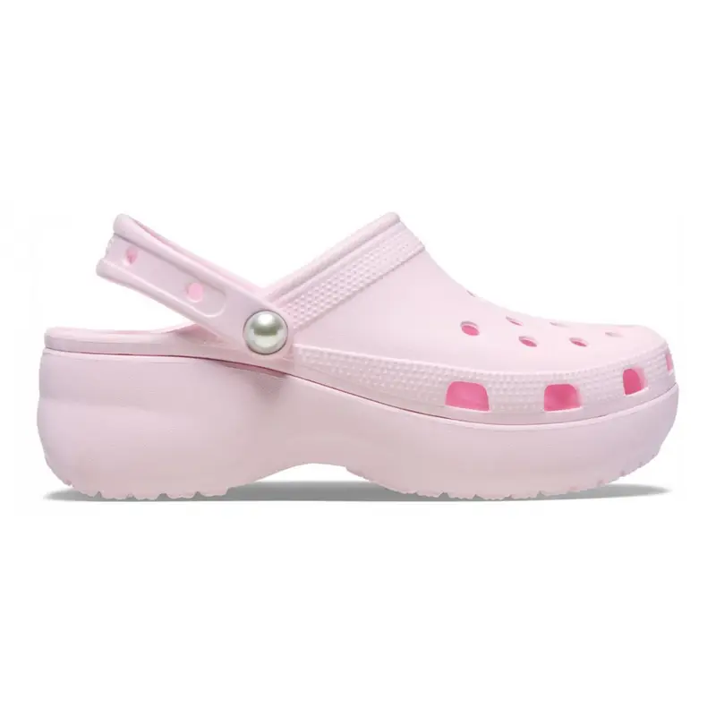 Classic platform pearl clog w