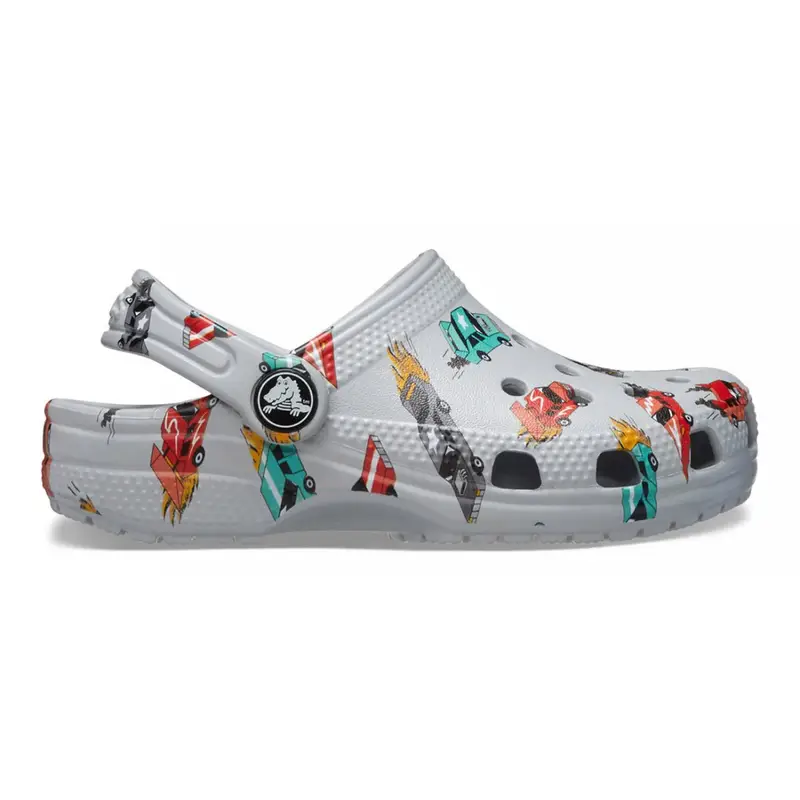 Classic race cars graphic clog t