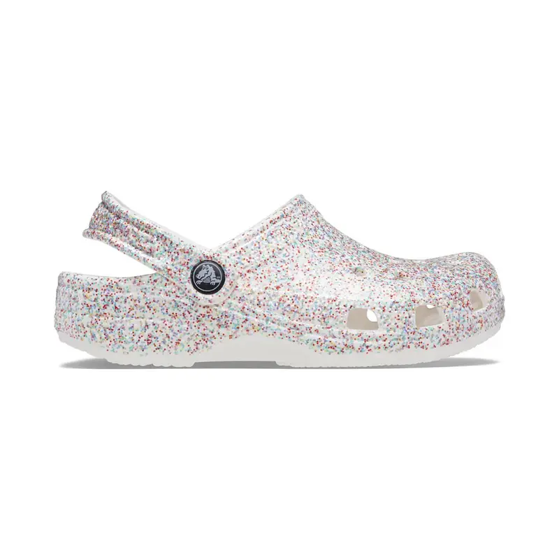 Classic sprinkle glitter clog kid
