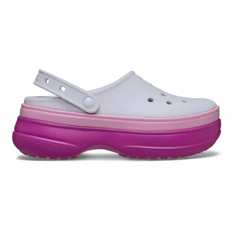 Classic stacked clog