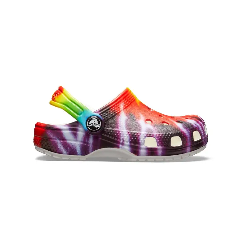 Classic tiedye graphic clog toddler