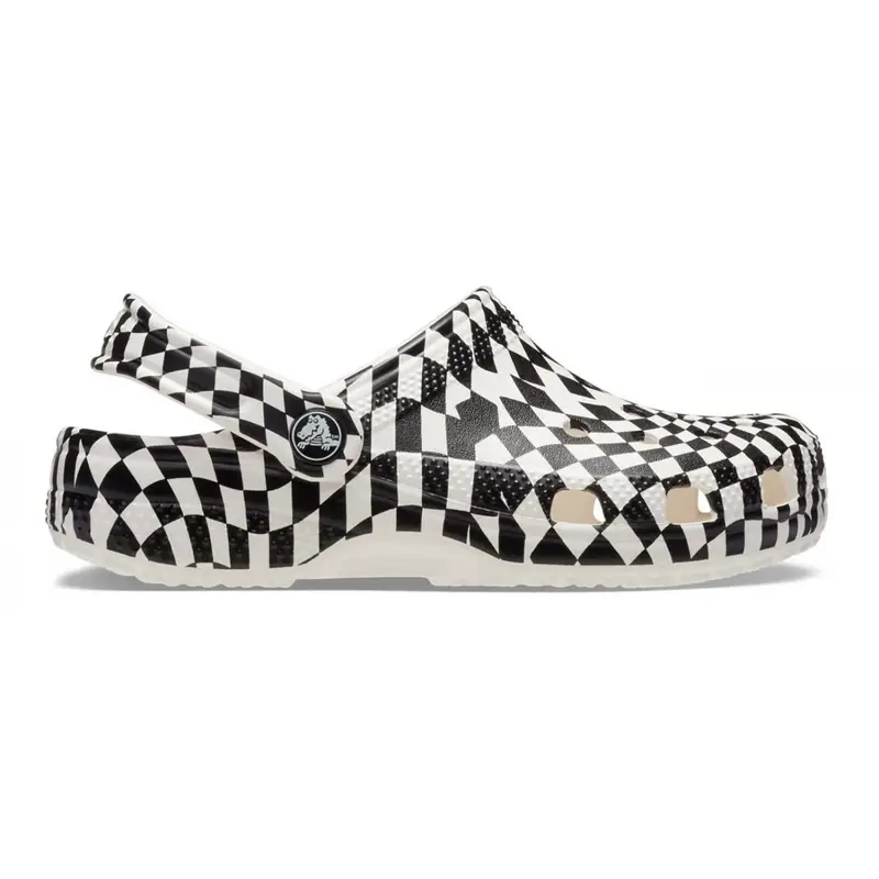Classic warped checker clog k