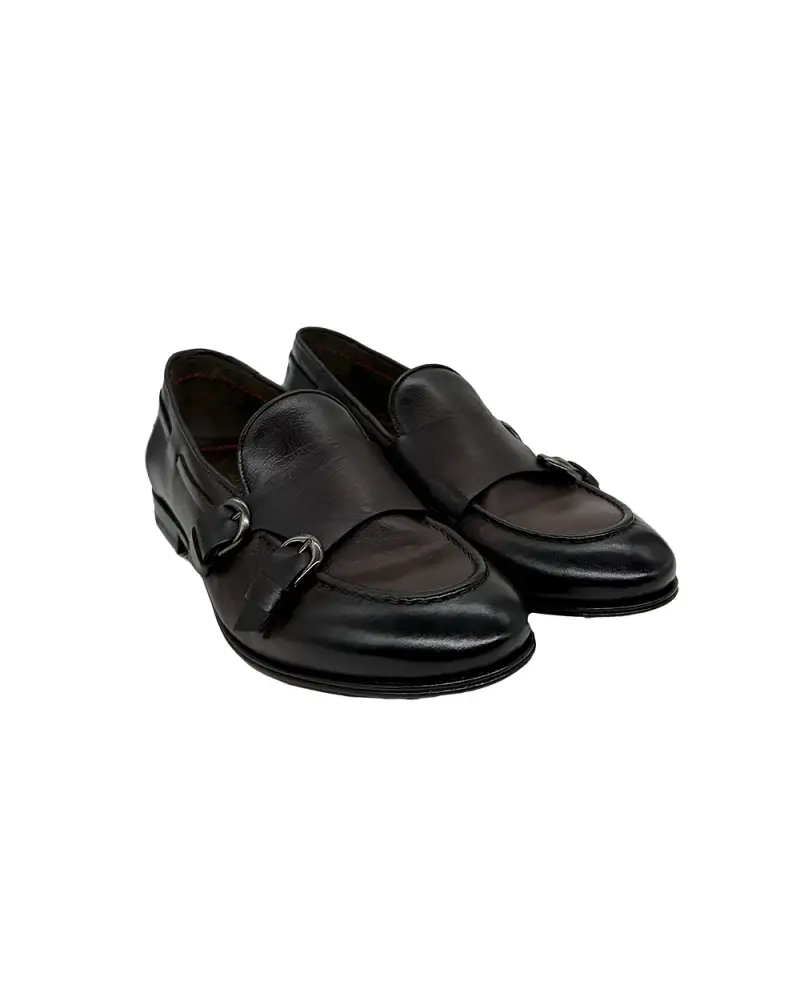 Mocassino Doppia Fibbia Moro miniatura 3