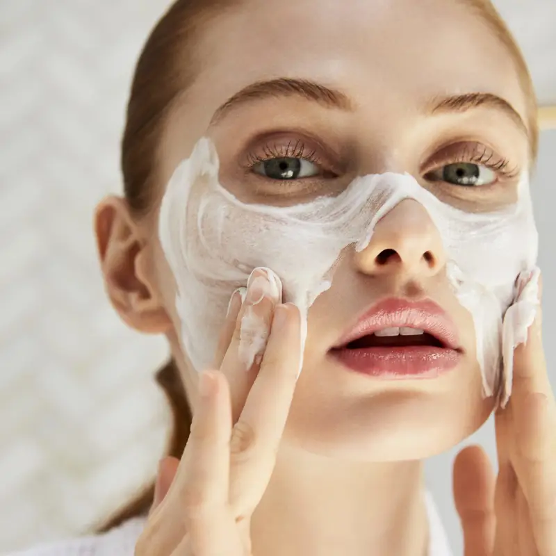 Detergenti Softening Cleansing Foam - Crema detergente viso, Mousse detergente viso miniatura 5