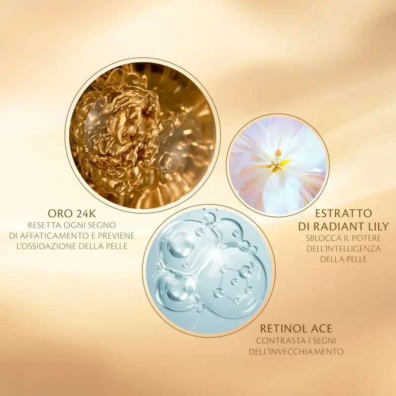 Gold Precious Gold Vitality Serum - Trattamento antietà pelli mature, Siero antirughe miniatura 3