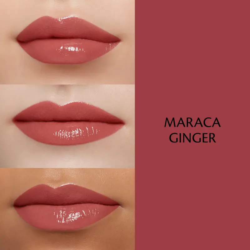 Labbra Cream Rouge Shine 204 Maraca Ginger - Rossetti miniatura 3