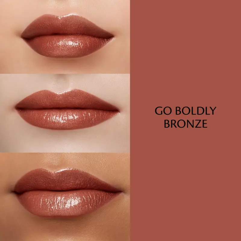 Labbra Lipstick Shimmer 313 Go-Boldly Bronze - Rossetti miniatura 3