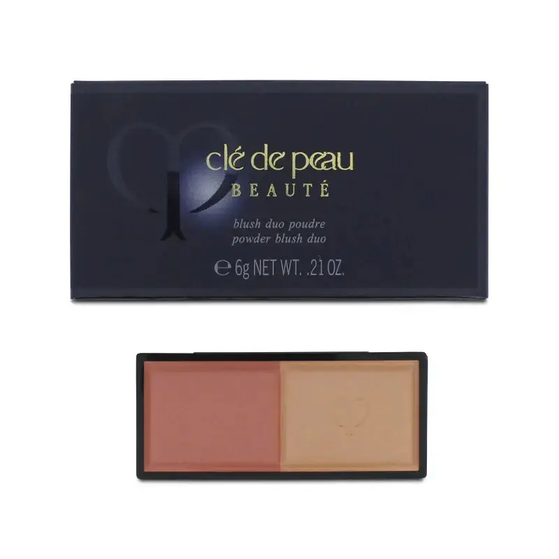 Set Duo Cle de Peau Beaute Blush Duo Blush in polvere 104 Ricarica 2 pezzi 6 g