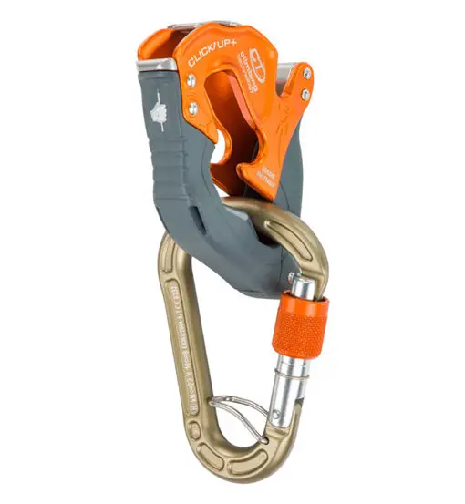Click UP+ c/moschettone - assicuratore Orange