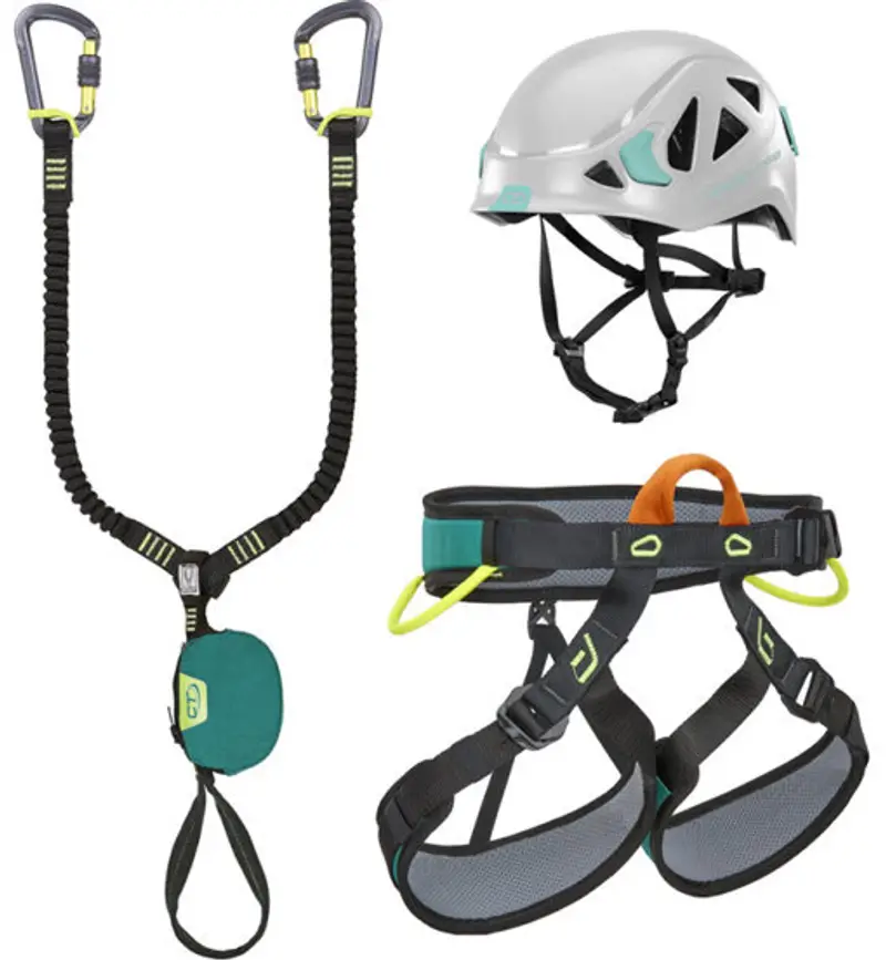 VF-Kit Classic S-M - Kit via ferrata Black