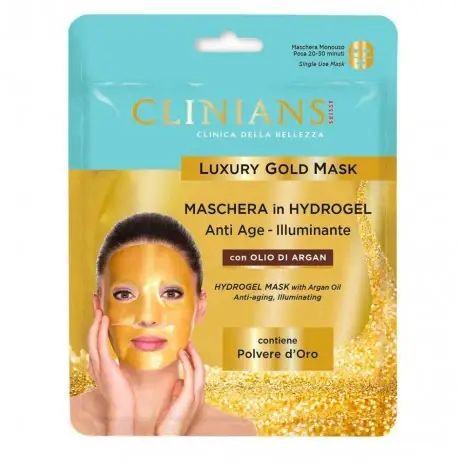 Clinians Maschera Gold Argan 25 Ml