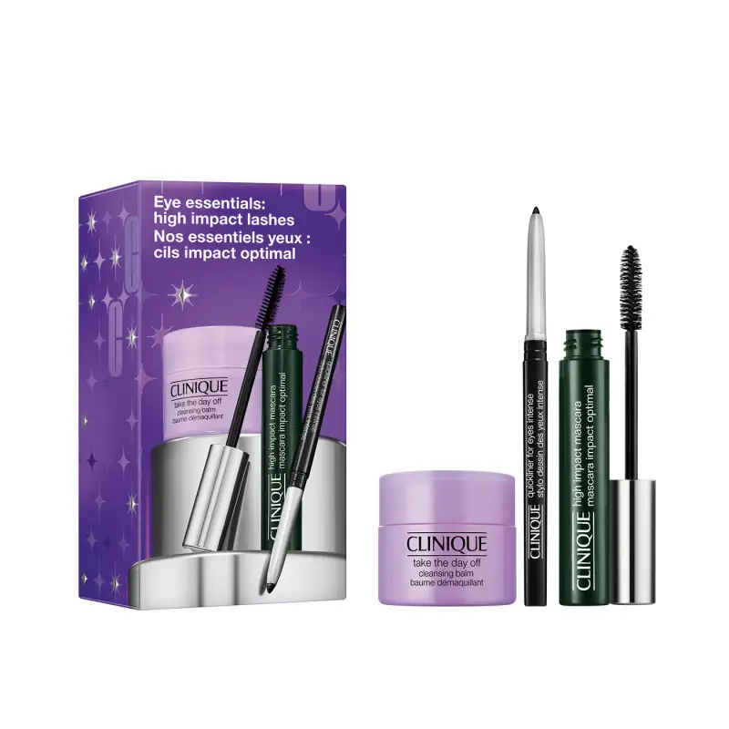 Mascara Set - Clinique Eye Essentials High Impact Lash - Eyeliner,Mascara,Cofanetti make up