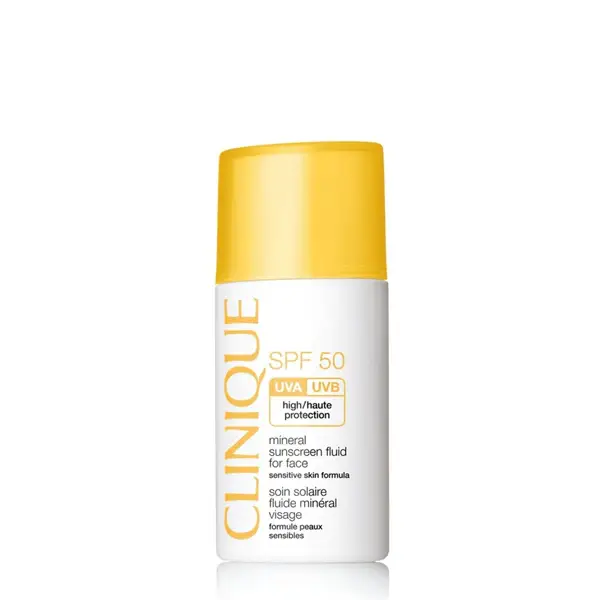 Protezione Solare SPF50 Mineral Sunscreen Fluid For Face - Protezione solare viso