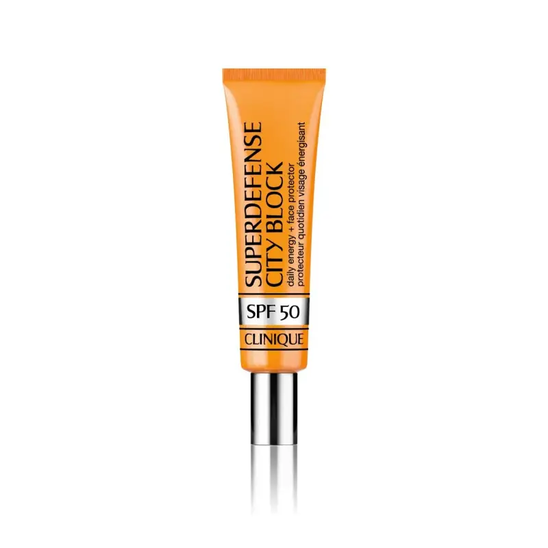 Superdefense City Block SPF50 Daily Energy + Face Protector - Crema idratante viso