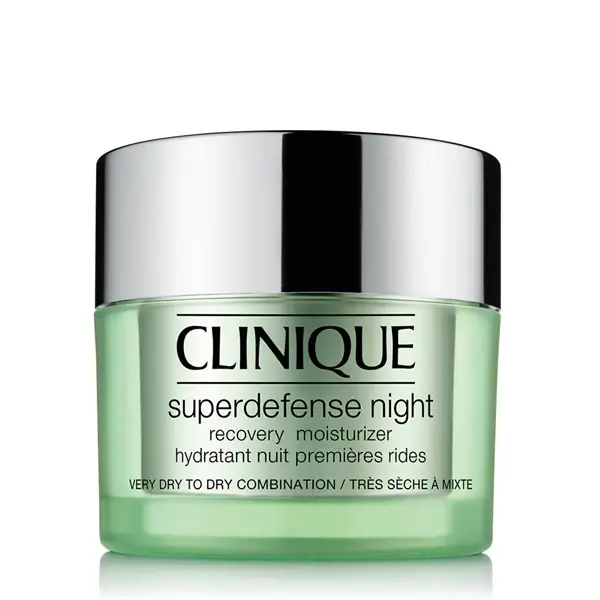 Superdefense Night Dry/Combination Skin - Crema idratante viso