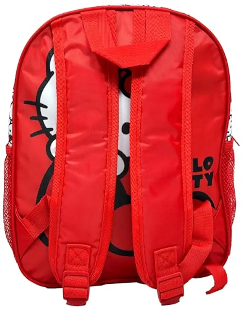 Clondo Hello Kitty Zainetto 3D Asilo Bambini, Zaino Tempo Libero Bambina, Scuola Materna, 31 Centimetri, Viaggio, Regalo miniatura 3