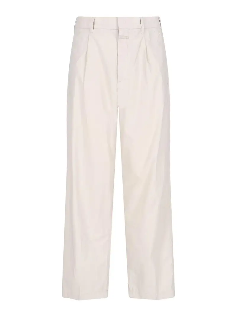 Pantaloni Ampi Bianco