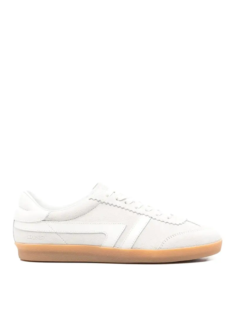 Sneaker in pelle Bianco