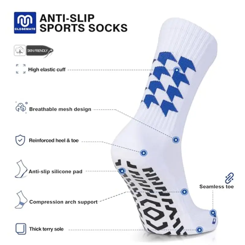 CLOSEMATE Calze Uomo Blu 2164848 miniatura 2