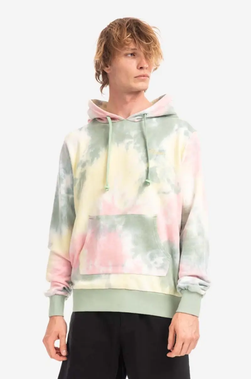 felpa in cotone uomo Verde