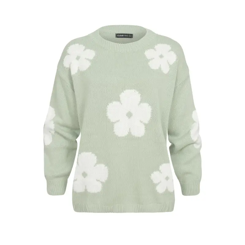 Maglione da donna Cloud5ive Flowers
