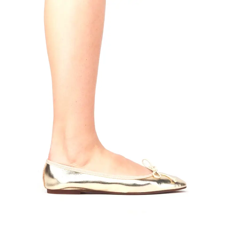 Club Style Ballerina Pelle Oro - 36