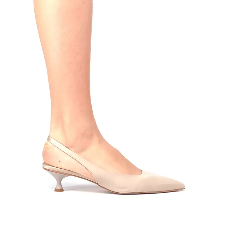 Club Style Chanel Raso Nude - 36