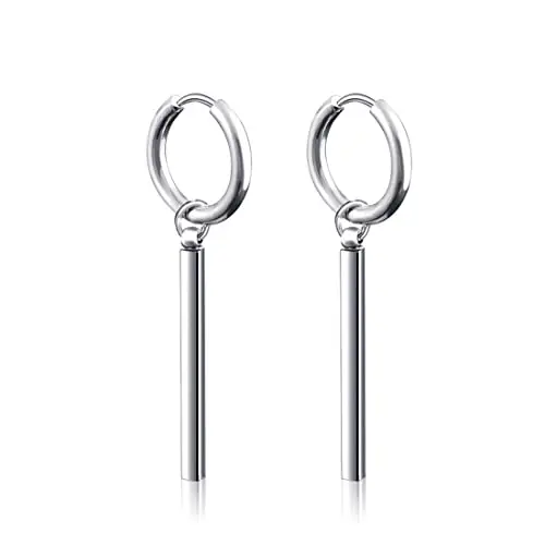 Clyhon Orecchini Uomo Argento 3463318