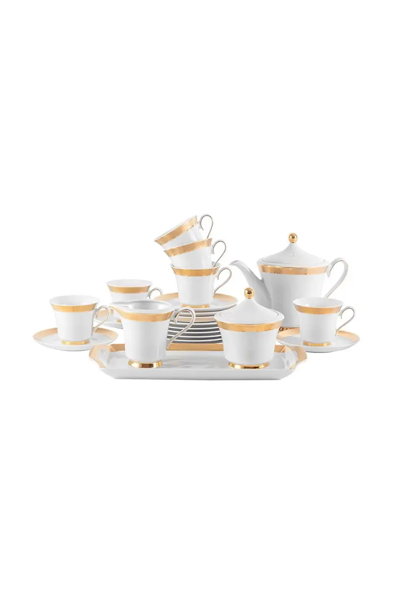 set da caffè per 6 persone Margaret Multicolore