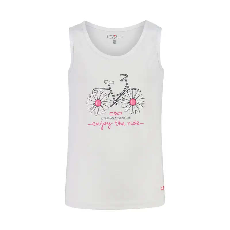 CMP Canotta con motivo grafico per ragazza