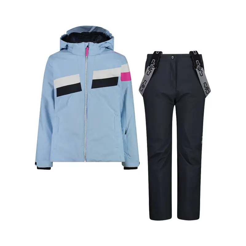 COMPLETO BAMBINA Azzurro