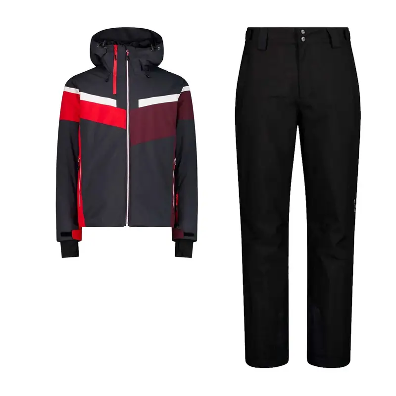 COMPLETO GIACCA FIX HOOD +PANTALONI Blu